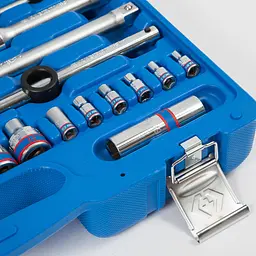 Набір інструментів 103 одиниці 1/4"+1/2" у пластиковому кейсі - мініатюра 7