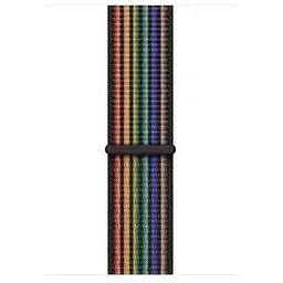 Ремінець CasePro Nike Sport Loop Pride Edition Black для Apple Watch 42mm/41mm/40mm/38mm - мініатюра 3