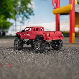 Машинка Otamanko 4x4 повнопривідний пікап з камерою червоний - мініатюра 12
