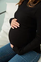 Гольф для вагітних та годуючих Dublin M (44) Lullababe Чорний - мініатюра 5