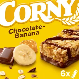 Набір батончик Corny злаковий з бананом в молочному шоколаді 150 г - мініатюра 2