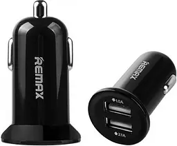 Автомобільний зарядний пристрій Remax RCC201 2USB 2.1 Mini Car Charger mini Black