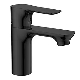 Змішувач для умивальника Haiba Milano 001 Black HB4034 Чорний матовий