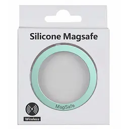 Металлическое кільце Silicone Magnetic Aquamarine - мініатюра 2