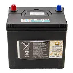 Акумулятор 6СТ-60A MIDAC HERMETICUM Asia, 12V, 60Ah, (-/+) Євро, EN460А - мініатюра 3