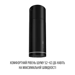 Витяжка острівна PERFELLI CENTRO 35PEB NERO - мініатюра 3