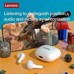 Бездротові навушники Lenovo LP 40 Pro Bluetooth 5.0 - мініатюра 9
