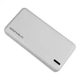 Power Bank Grunhelm портативна батарея 20.000 mAh білий (137522) - мініатюра 2