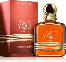 Оригінал Giorgio Armani Emporio Armani Stronger With You Amber 50 мл Парфумована вода