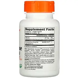 Серрапептаза Doctor's Best Serrapeptase 40000 SPU 90 капсул - мініатюра 2