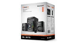 Мультимедійна акустична система REAL-EL M-375 2.1 Black - мініатюра 7