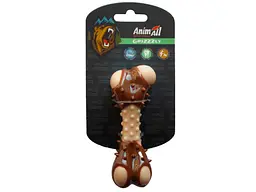 Іграшка для собак ANIMALL Кістка з ароматом м'яса S (11,7см),