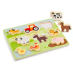 Пазл New Classic Toys Ферма, 9 частин (10521) - мініатюра 2