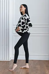 Лосини для вагітних на будь-якому терміні та після пологів Simple&Basic розмір XS Мамин Дім 635 Чорний - мініатюра 5