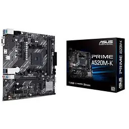 Материнська плата Asus (PRIME A520M-K) - мініатюра 2