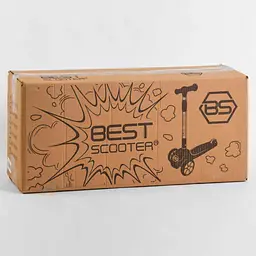 Самокат Best Scooter 25х55х58-71.5 см Різнокольоровий 000231713 - мініатюра 6