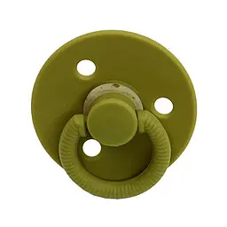 Дитяча пустушка латексна Mega Zayka MGZ-0525-1 кругла