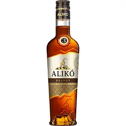 Бренді України Aliko 3 зірки C&W 40% 0.25 л