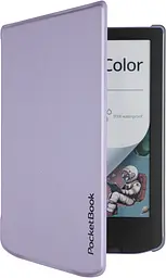 Обкладинка PocketBook 6", Verse(PB619/629/634), Shell Transparent Light cover, фіолетова - мініатюра 3