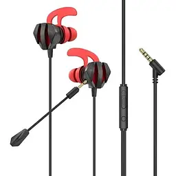Навушники вакуумні Hoco M105 ігрові Jack 3.5, 1.2м, black