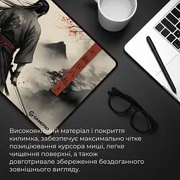 Килимок для мишки GamePro Speed/Control Gray (MP275GS) - мініатюра 8