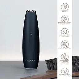 Ручка для підтяжки обличчя Geske MicroCurrent Face-Lift Pen 6 в 1 мікрострумова чорна - мініатюра 5