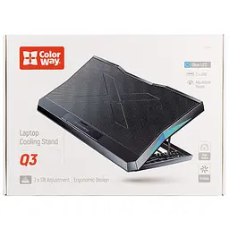 Підставка до ноутбука ColorWay Cooling Laptop Q3, 10-17 (CW-CLQ3) - мініатюра 11