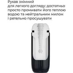 Інтерактивний смарт-мастурбатор з вібрацією та посмоктуванням Svakom Sam Neo 2 - мініатюра 8