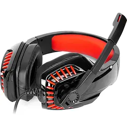 Ігрові навушники REAL-EL GDX-7650 Black/Red (EL124100043) [112560] - мініатюра 7