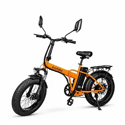 Електровелосипед EvoBike Storm V8S (1000W, 48V, 18Ah) Фетбайк Помаранчевий
