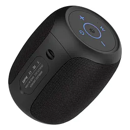 Портативна bluetooth колонка Zealot S53 TWS з LED підсвічуванням чорний - мініатюра 2