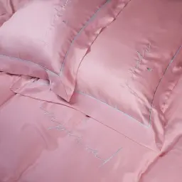 Комплект постільної білизни MirSon Imperial Tencel №02 Pink 160x220 см (2200010753356) - мініатюра 4