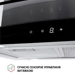Витяжка острівна PERFELLI CGS 9632 I 1000 LED - мініатюра 5