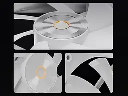 Вентилятор Ocypus DELTA F12 120MM WH (DELTA-F12-WH1NM00X-GL) - мініатюра 10