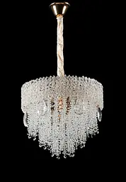Підвісна кришталева люстра Splendid Ray L5744/400/5 (FGD), золото, 5 ламп E14, від 6-15 м² - мініатюра 2