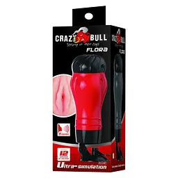 Мастурбатор Crazy Bull Flora Vagina 12 Function / Voice - мініатюра 9