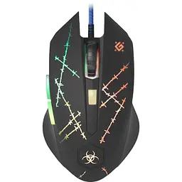 Миша Defender Forced GM-020L USB Black (52020) - мініатюра 2