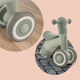 Каталка-біговел Kinderkraft Minibi Leaf Green зелена (KRMIBI00GRE0000) - мініатюра 8