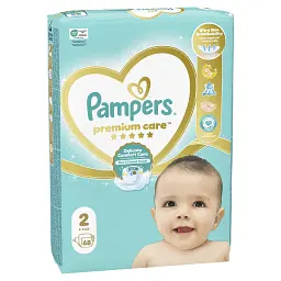 Підгузки Pampers Premium Care Розмір 2 (4-8 кг) 68 шт (8001841104874) - мініатюра 2