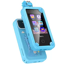 Дитячий ігровий телефон Hoco Y103 2.8-inch Blue - мініатюра 2