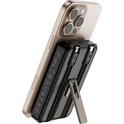 Зовнішній акумулятор WiWU Elite Wi-P056 10000mAh 22.5W Black (6977703652383) [161280] - мініатюра 5