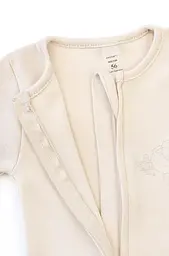 Однотонный слип для новорожденных с небольшим принтом Baby Sheep - миниатюра 3