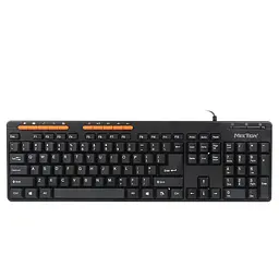 Клавіатура MeeTion USB Multimedia Keyboard K600M RU/EN розкладки - мініатюра 2