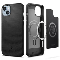 Протиударний чохол Spigen Core Armor Mag MagSafe (MagFit) для iPhone 14 Plus/15 Plus Black ACS04649