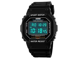 Наручные часы мужские 1134BKWT Black-White Skmei acs0030853 - миниатюра 3