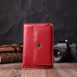 Жіночий шкіряний гаманець ST Leather 13,5х9х2 см acs0028439 - мініатюра 7