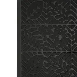 Килимок придверний Eco Fabric Листя з кромкою чорний 40 х 60 см (4060-106) - мініатюра 6