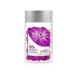 Вітаміни-олія для волосся Сяйво кольору Nutri color with triple care Ellips 50 шт