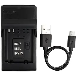 USB-зарядний пристрій NB-6L для камери Canon PowerShot SX530 HS, SX610 HS, SX710 HS, SD1200 IS, SD1300 IS, S120 IXY 10S IXY 30S