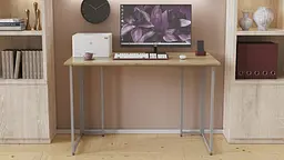 Комп'ютерний стіл Ferrum-decor Ханна 75x140x70 сірий ДСП Дуб Сонома 16мм (FRD-101442) - мініатюра 3
